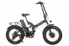 Электро фэтбайк складной полноприводный OxyVolt FAT 20" All Mountain Double 2  (1000w 48v 18Ah)