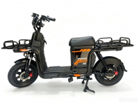 Электроскутер с педалями (электровелосипед) полуфэтбайк Qronge M5 (16R 1200w Li-ion 60v 45Ah)