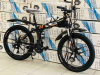 Велосипед подростковый складной двухподвес на литых дисках Green Bike 24R (рост 135-165 см)