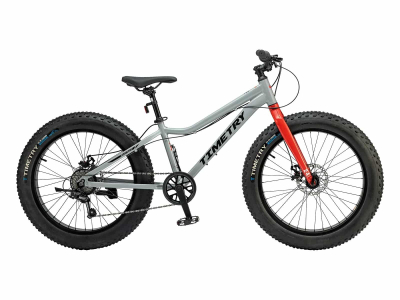 Детский подростковый велосипед фэтбайк Timetry TT217 7s 24" х 4.0" (рост 140-155 см)